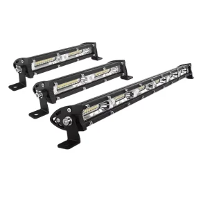 LED Light Bar Long Strip Lights Small Single Row Working Lights Off road Lights Net Spotlights for Off road Vehicles SUVs trucks