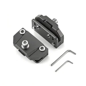 LED Light Bar Mounting Bracket Aluminum Hood Light Mount Brackets Compatible with Truck SUV Wagon Sedan (2pcs)