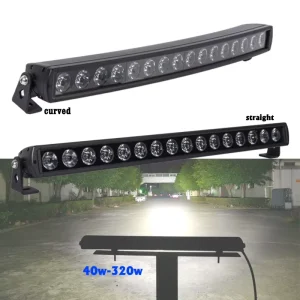 LED Light Bar Truck Off Road 4×4 High Power 8.5 Inch Straight Curved IP68 Waterproof ECE Certified Factory Direct