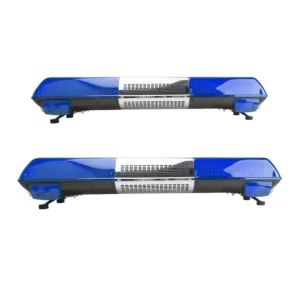 LED Light Bar for Ambulance with Siren Speaker Fire Fighter Emergency Vehicle Warning Lightbar with Horn