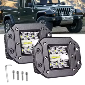 LED Light Bars Offroad Lights 4×4 36W 5 Inch White Bright LED Fog Lights SUV ATV Truck Work Lamp LED Fog Driving Lamp 12V 24V