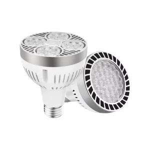 LED Light Bulbs E27 Base Built-in Fan PAR30 Aluminum Track Spot Light for Mall Application