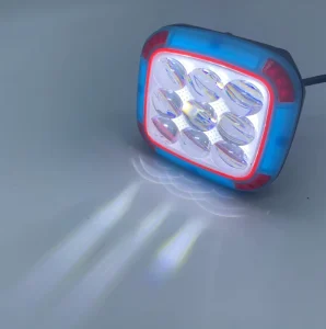 LED Light Car Motorcycle Off road Car Motorcycle Accessories High Low Driving Fog Light Working Light Yellow White Flash