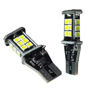 LED Light T15 12V 3030 24SMD Car Bulb W16W W2.1*9.5D LED License Plate Light