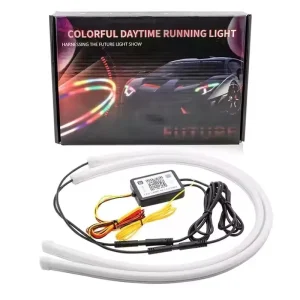 LED Lighting 72Leds Lighting LED Strip Signal Head Lamp App Control RGB Strip DRL Running Strip