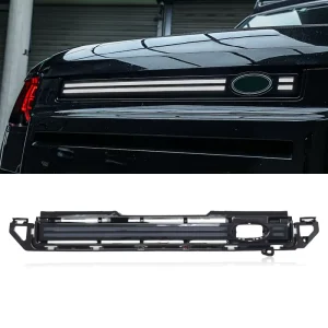 LED Lighting Grille Light Front Bumper Grille Daytime Running Light for Defender 90/110/130
