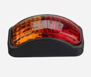 LED Lights 12V 24V Truck 2 LED Red Amber Side Marker Lights Lamp Trailer Truck Lorry Caravan