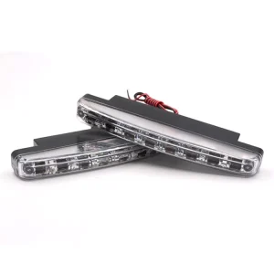 LED Lights Car 8W DRL LED Daytime Running Light Offroad Truck SUV Daytime Running LED DRL Lights