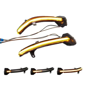 LED Mirror Sequential Turn Signals Lights for BMW F10 F11 F07 F06 F12 F13 5 6 7 Series Side Blinker Dynamic Indicator Lamps
