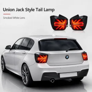 LED Modified Tail Lights for BMW 1 Series F20 Union Jack Style Rear Lamps Assembly Dynamic Turn Signal