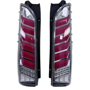 LED Modified Taillights Assembly Backlight Turn Signal Brake Reverse Stop Rear Lamp for HIACE Auto Parts