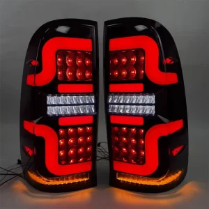 LED Modified Taillights Assembly Turn Signal Brake Reverse Stop Rear Lamp for Toyota Vigo Hilux