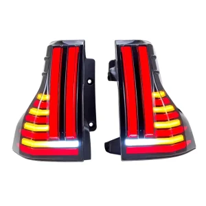 LED Modified Taillights Rear Lamp Brake Turn Signal Stop Tail Light Assembly for Toyota Prado Model