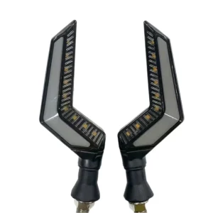LED Motorcycle Turn Signal Light Lamp Motocross Flasher Blinker Indicators Light Motorcycle Lighting Systems