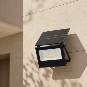 LED Outdoor Flood Light Solar Powered IP65 Waterproof Foldable Garden Wall Sensor Security Lamp Yard Villa Balcony 4000K 6500K