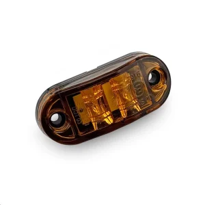 LED Oval Side Marker Lights for Cars ATVs 12V 24V Yellow Orange White Red Amber Rear Position Semi Trucks Trailers
