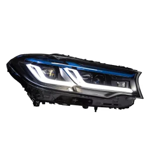 LED Projector Headlight Assembly for 5 Series G30 Sequential DRL Turn Signal Canbus Plug Play 12V 25W Auto