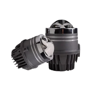 LED Projector Lens Mini Car Fog Lamp Driving Auxiliary Light Dual Lasers 2 Inch Bi Led Fog Lights