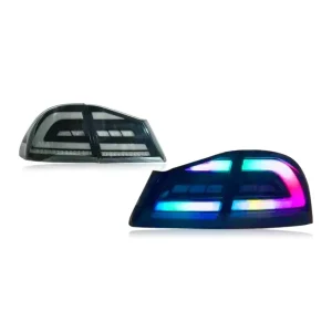 LED RGB Color Taillights for Honda Civic FD1 FD2 8th Gen CIVIC FD2 TypeR Tail Light Civic Type-R Tail Lights Rear Lamp