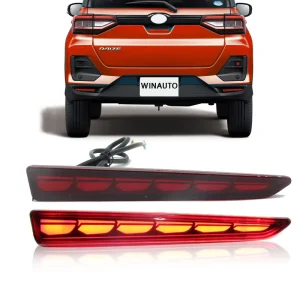 LED Rear Bumper Light Car Taillights for Raize ATIVA Turn Signal Brake 3 Function Plug Play