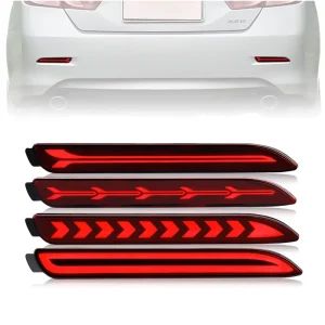 New 12V LED Rear Bumper Lamp Reflector for Innova Brake Light 12 Month Warranty Replacement