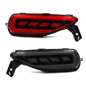 LED Rear Bumper Tail Lights Signal Brake Turn Accessories for Cars Rear Reflector Lights