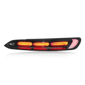 LED Rear Combination Lamp for Mercedes Benz AMG GT C190 Plug and Play with Dynamic Flowing Turn Signal Strip
