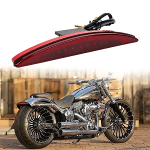 LED Rear Fender Tip Tail Light with Brake Function for Harley Davidson Breakout FXSB