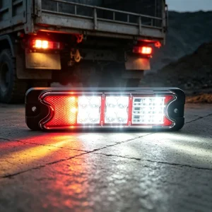 LED Rear Light for Auto Lighting System Waterproof Aluminium Truck LED Tail Light Beam