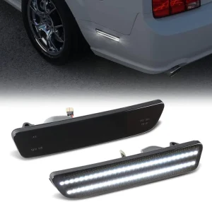 LED Rear Side Marker Signal Lights for Ford Mustang Fender Bumper Turn Signal Lamps 2PCS