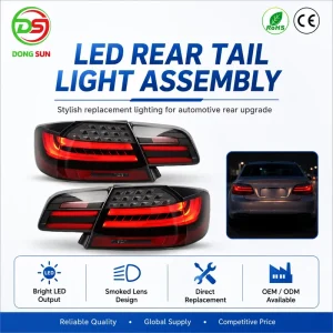 LED Rear Tail Light Assembly 63217251957 63217251958 Fit for BMW 3 Series M3 E92 Coupe LCI Smoke Tail Lamp