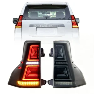 LED Rear Tail Light Assembly for Toyota Land Cruiser Prado Auto Parts Scanning Welcome Function