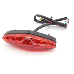 LED Rear Tail Light Modified Brake Light Electric Scooter Running Rear Tail Light repuestos De Moto