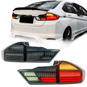 LED Rear Tail Lights Braking Warning Lights Decorative Lights for City