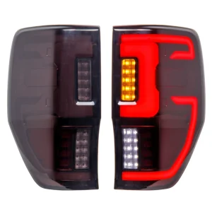 LED Rear Taillight Assembly with Startup Effect Red Lens for Ranger T6 T7 T8