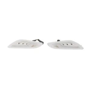 LED Rear Turn Signal Light Indicators with Amber Chase Light for Vespa Scooter Sprint Primavera 150