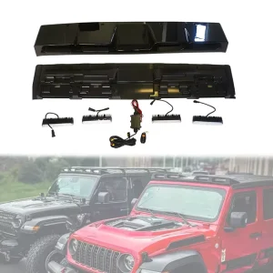 LED Roof Top Light Bar Windshield Upper Lamp for Jeep Wrangler JL 2018+ Gladiator JT Exterior Modification Accessories