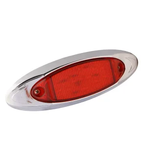 LED Sealed Waterproof Trailer Truck Side Marker Indicator Light 12V Bus Front Clearance Light