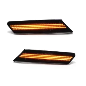 LED Sequential Turn Signal Side Marker Lights for Porsche 911 997 Targa Carrera Cayman 987 Dynamic Indicators Lamps