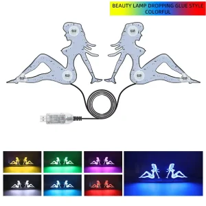LED Side Lights 12-24V Modified Upgraded LED Decorative Lights Suitable for Trucks Cars and Pickups