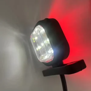 LED Side Marker 12-24V Waterproof Rubber Outliner Side Marker LED Indicator Lamp for Trailer Truck Auto Car Bus Light