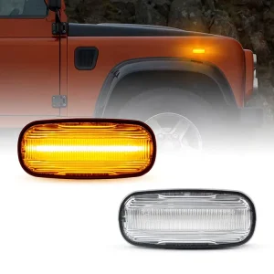 LED Side Marker Blinker Light for Land Rover Discovery 2 Defernder Freelander 1 OEM XGB000030L