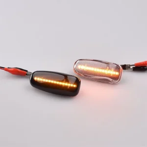 LED Side Marker Turn Signal Lights for Mercedes Benz W210 W202 CLK W208 SLK R170 W638 Front Indicator Lamp Sequential Blinker