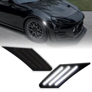 LED Side Marker Turn Signal Lights for Subaru BRZ Scion FR-S Toyota FT86 GT86 Vehicle Sequential Blinker Indicator Lamps