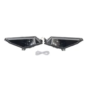 LED Signature Headlights with High-Low Beams DRL Turn Signal Light for Polaris Ranger 570SP