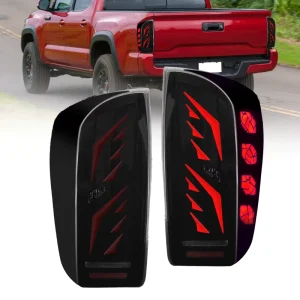 LED Smoke Tail Light Taillight for Toyota Tacoma Turn Signal Rear Stop Brake Reverse Tail Lamps