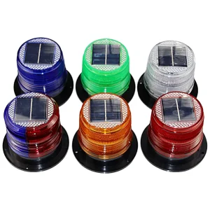 LED Solar Reflective Warning Light Magnetic Car mounted Roof Strobe Light Model LTD 6108