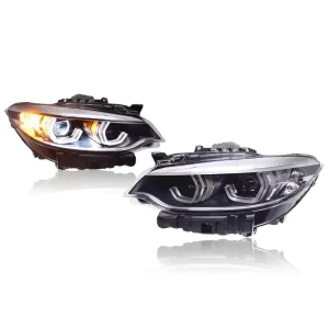 LED Spoon Style Headlight Assembly for BMW 2 Series F22 F23 M2 F87 Front Head Lamp With Daytime Running Light