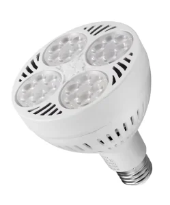 LED Spotlight 10000K 8000K 6000K High Lumen 40W 60W Lens Decoration 120*137mm PAR38 Light Bulbs