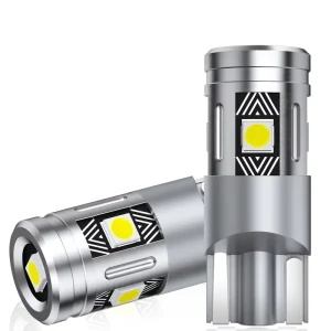 LED T10 5W 12V Super Bright Amber 320LM CE ROHS Certified Car Interior Replacement Bulb Ampoule